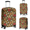 Print Pattern Baseball Luggage Cover Protector-grizzshop