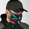 Print Pattern Bass Fishing Bait Face Mask-grizzshop