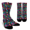 Print Pattern Birthday Unisex Crew Socks-grizzshop