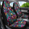 Print Pattern Birthday Universal Fit Car Seat Covers-grizzshop