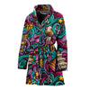 Print Pattern Birthday Women Long Robe-grizzshop