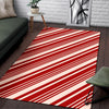 Print Pattern Candy Cane Floor Mat-grizzshop