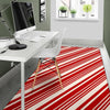 Print Pattern Candy Cane Floor Mat-grizzshop