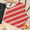 Print Pattern Candy Cane Women's Apron-grizzshop