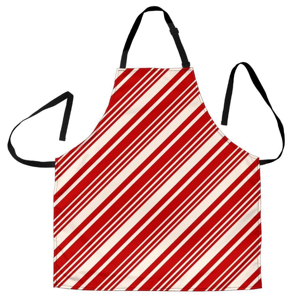 Print Pattern Candy Cane Women's Apron-grizzshop