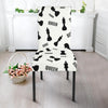 Print Pattern Chess Chair Cover-grizzshop