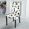 Print Pattern Chess Chair Cover-grizzshop