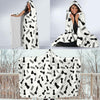 Print Pattern Chess Hooded Blanket-grizzshop