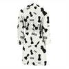 Print Pattern Chess Men Long Robe-grizzshop