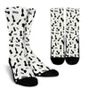 Print Pattern Chess Unisex Crew Socks-grizzshop