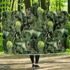 Print Pattern Dinosaur T rex Hooded Blanket-grizzshop