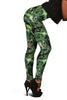 Print Pattern Dinosaur T rex Pattern Print Women Leggings-grizzshop