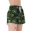 Print Pattern Dinosaur T rex Women's Shorts-grizzshop