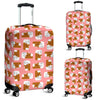 Print Pattern Emoji Poop Luggage Cover Protector-grizzshop