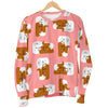 Print Pattern Emoji Poop Women's Sweatshirt-grizzshop