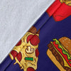 Print Pattern Fastfood Blanket-grizzshop