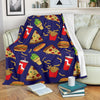 Print Pattern Fastfood Blanket-grizzshop