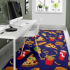 Print Pattern Fastfood Floor Mat-grizzshop