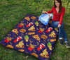 Print Pattern Fastfood Quilt-grizzshop