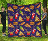 Print Pattern Fastfood Quilt-grizzshop