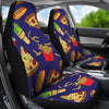 Print Pattern Fastfood Universal Fit Car Seat Covers-grizzshop