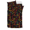 Print Pattern Firefighter Duvet Cover Bedding Set-grizzshop