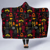 Print Pattern Firefighter Hooded Blanket-grizzshop