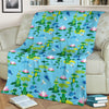 Print Pattern Frog Blanket-grizzshop