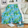 Print Pattern Frog Blanket-grizzshop