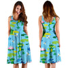 Print Pattern Frog Dress-grizzshop