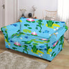 Print Pattern Frog Loveseat Cover-grizzshop