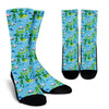 Print Pattern Frog Unisex Crew Socks-grizzshop