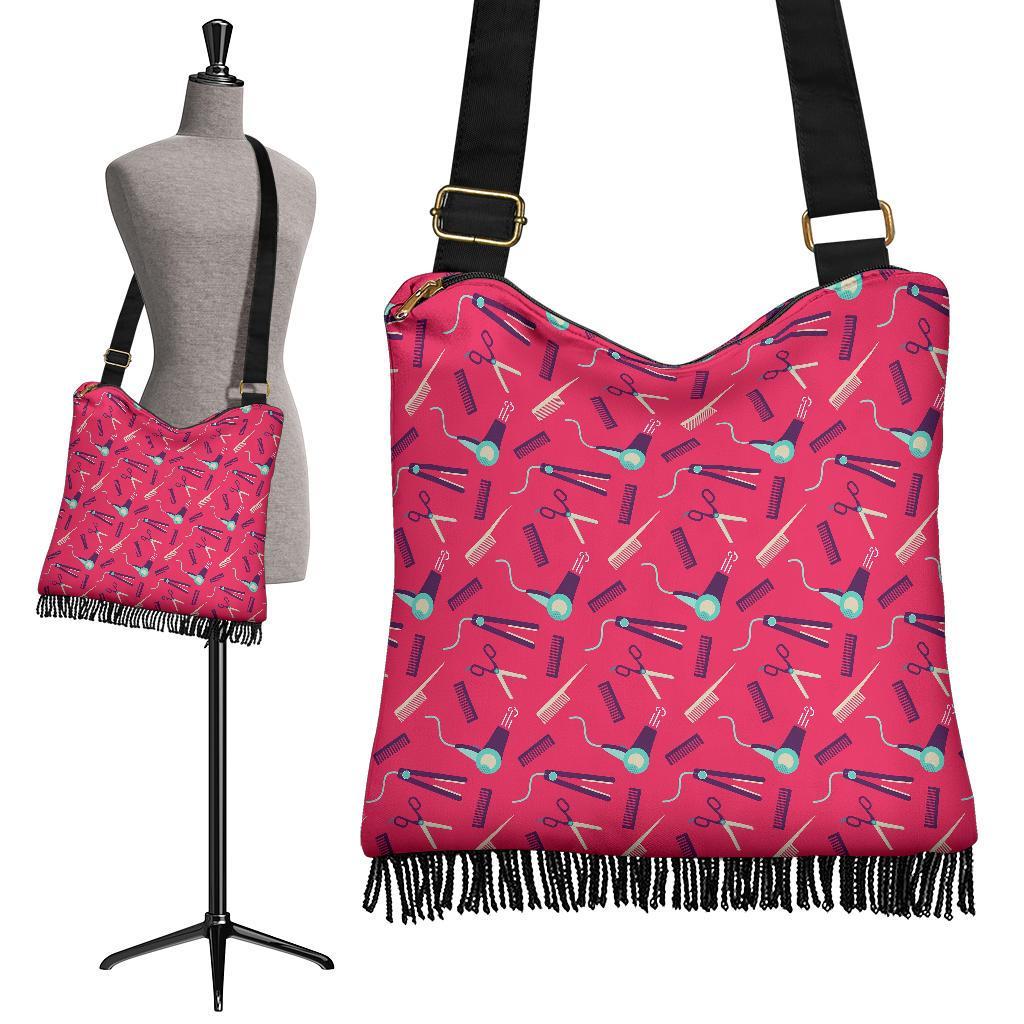 Print Pattern Hair Stylist Crossbody Bags-grizzshop