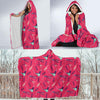 Print Pattern Hair Stylist Hooded Blanket-grizzshop