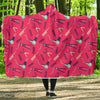 Print Pattern Hair Stylist Hooded Blanket-grizzshop