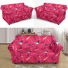 Print Pattern Hair Stylist Loveseat Cover-grizzshop