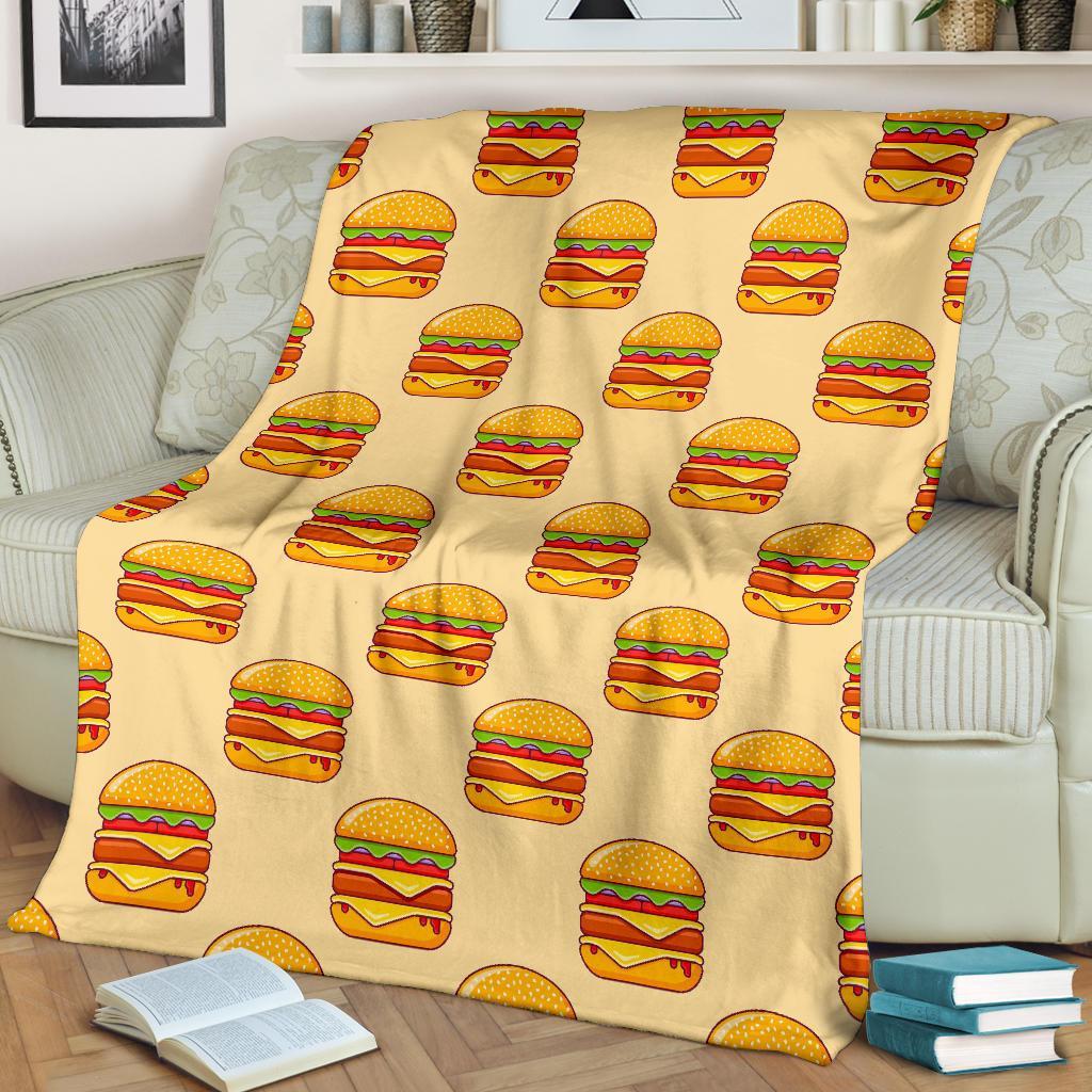 Print Pattern Hamburger Blanket-grizzshop