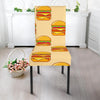 Print Pattern Hamburger Chair Cover-grizzshop