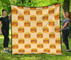 Print Pattern Hamburger Quilt-grizzshop