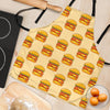 Print Pattern Hamburger Women's Apron-grizzshop