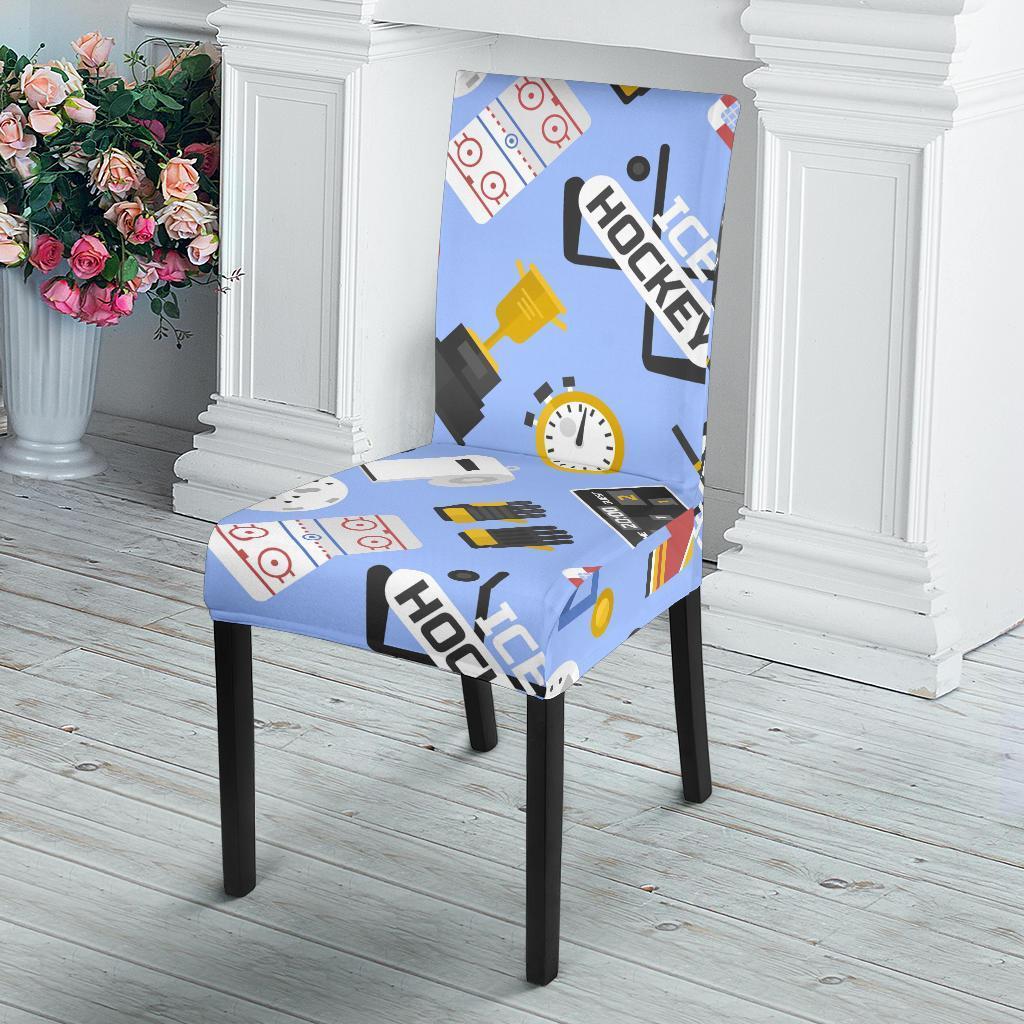 Print Pattern Hockey Chair Cover-grizzshop