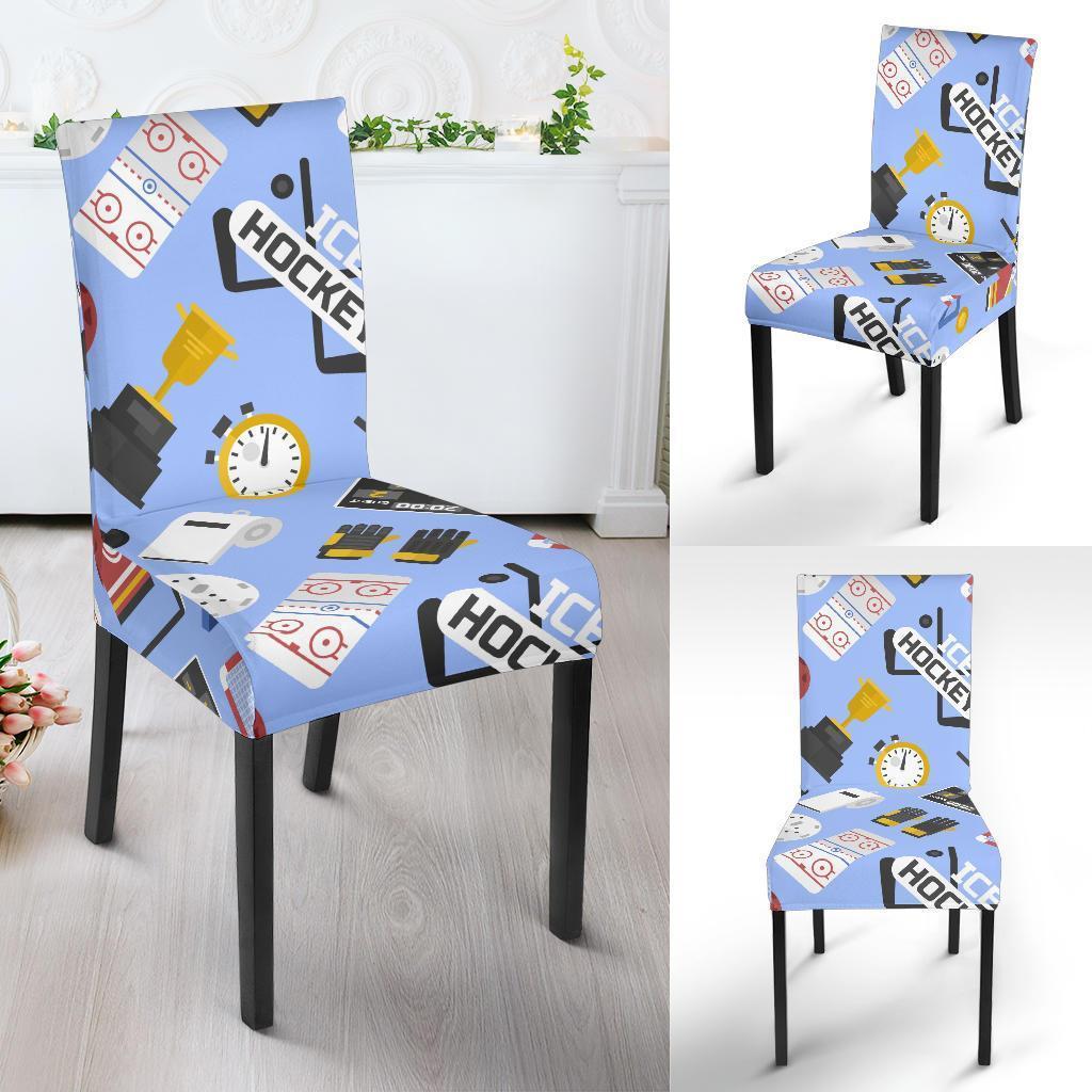 Print Pattern Hockey Chair Cover-grizzshop