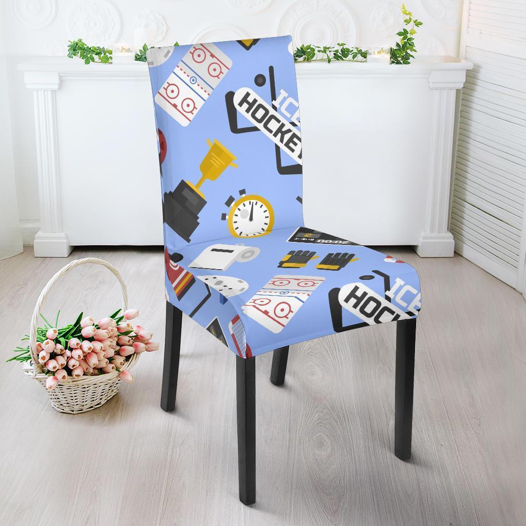 Print Pattern Hockey Chair Cover-grizzshop