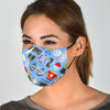 Print Pattern Hockey Face Mask-grizzshop