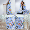 Print Pattern Hockey Hooded Blanket-grizzshop