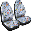 Load image into Gallery viewer, Print Pattern Hockey Universal Fit Car Seat Cover-grizzshop