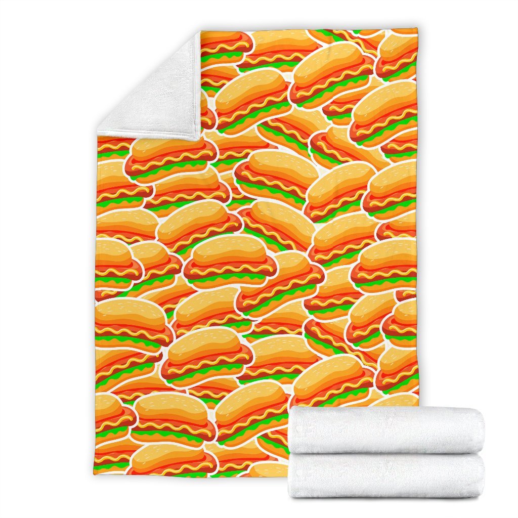 Print Pattern Hot Dog Blanket-grizzshop