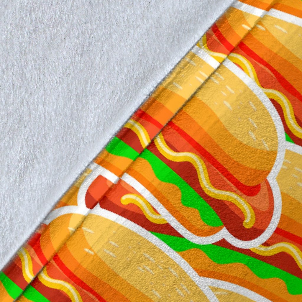 Print Pattern Hot Dog Blanket-grizzshop