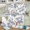 Print Pattern Koala Blanket-grizzshop