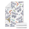 Print Pattern Koala Blanket-grizzshop